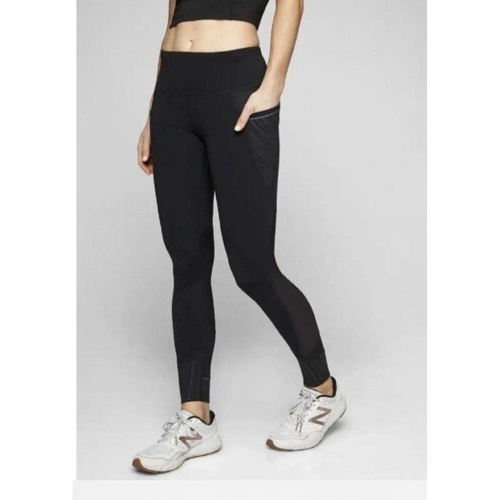 Athleta Shimmer Stripe Relay 2.0‎ Tight Size Medium